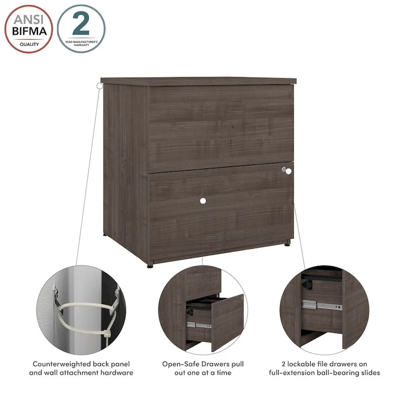 2-Drawer Lateral File Cabinet
