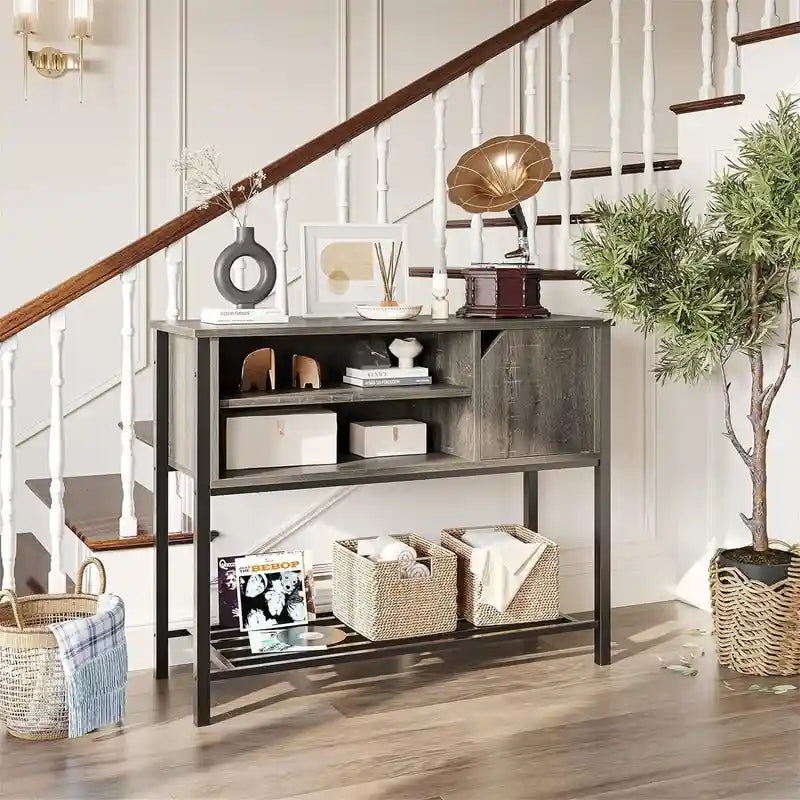 Coffee Bar with Storage Buffet Cabinet Kitchen Sideboard - 13.8D x 41.7W x 33H