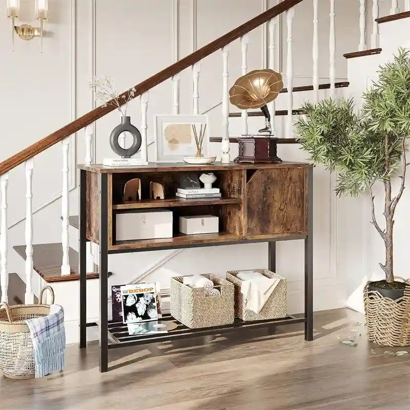 Coffee Bar with Storage Buffet Cabinet Kitchen Sideboard - 13.8D x 41.7W x 33H