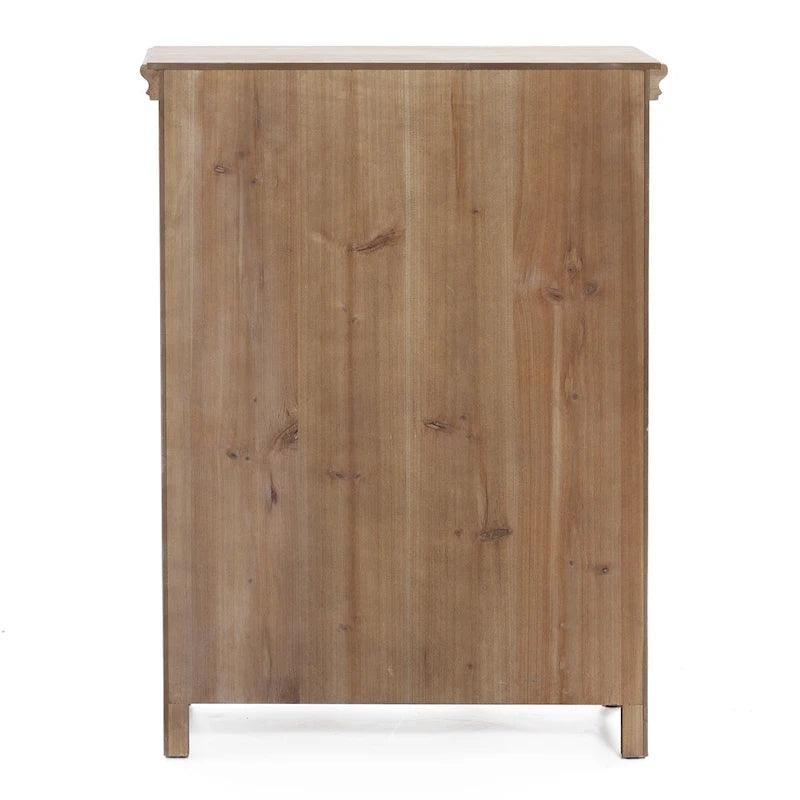 37.4" Tall 2-Door Wood Storage Cabinet - 37.4 H x 27.68 W x 13.23 D