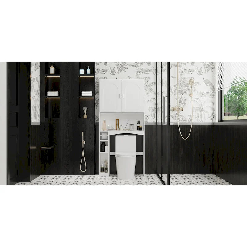 Over The Toilet Storage Cabinet with Door