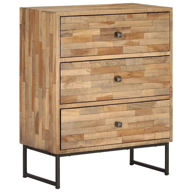 vidaXL Sideboard Reclaimed Teak Wood 23.6x11.8x29.5