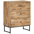 vidaXL Sideboard Reclaimed Teak Wood 23.6x11.8x29.5