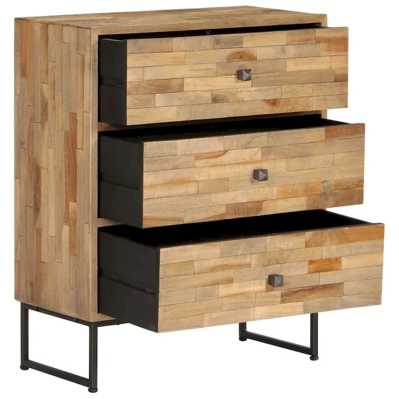 Reclaimed Teak Wood Sideboard 23.6x11.8x29.5