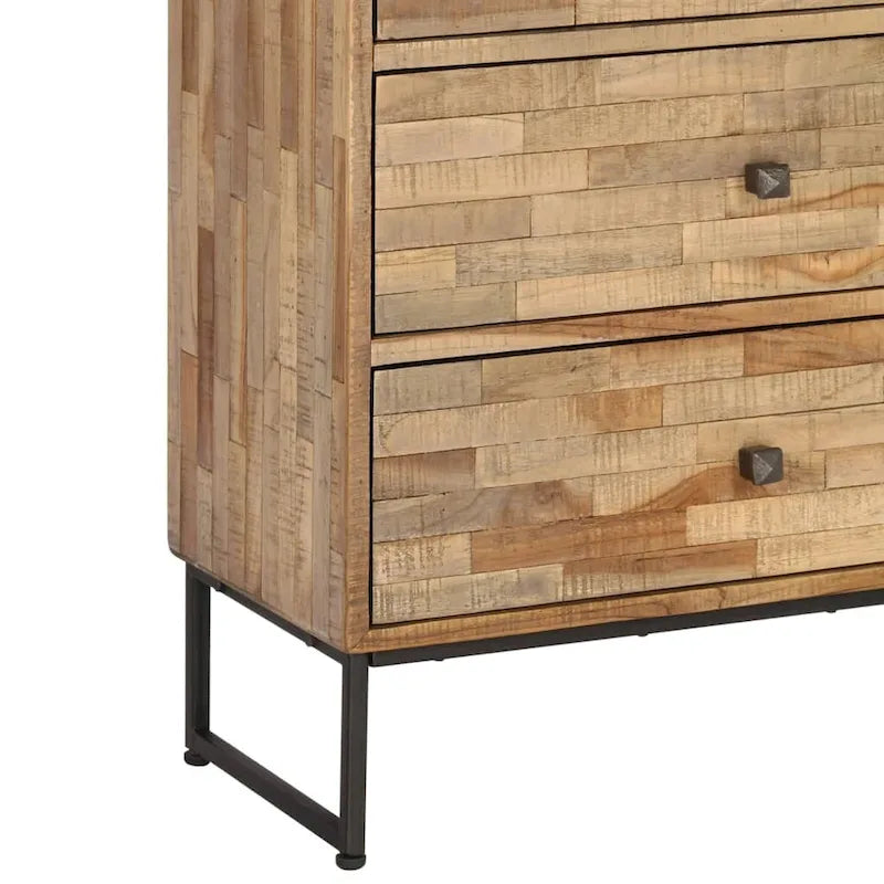 Reclaimed Teak Wood Sideboard 23.6x11.8x29.5