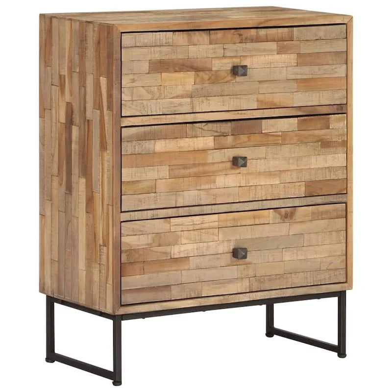 Reclaimed Teak Wood Sideboard 23.6x11.8x29.5