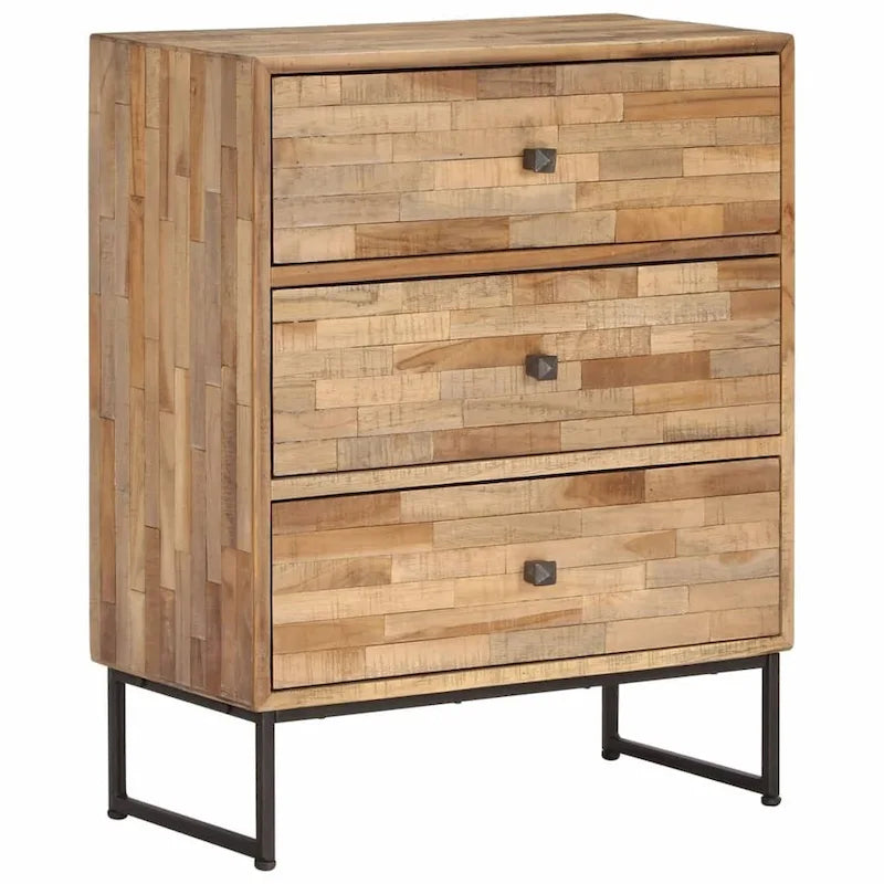 Reclaimed Teak Wood Sideboard 23.6x11.8x29.5