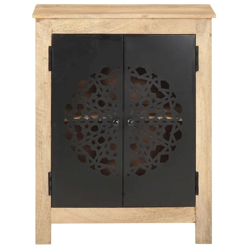 Solid Mango Wood Sideboard 23.6x13.8x29.5