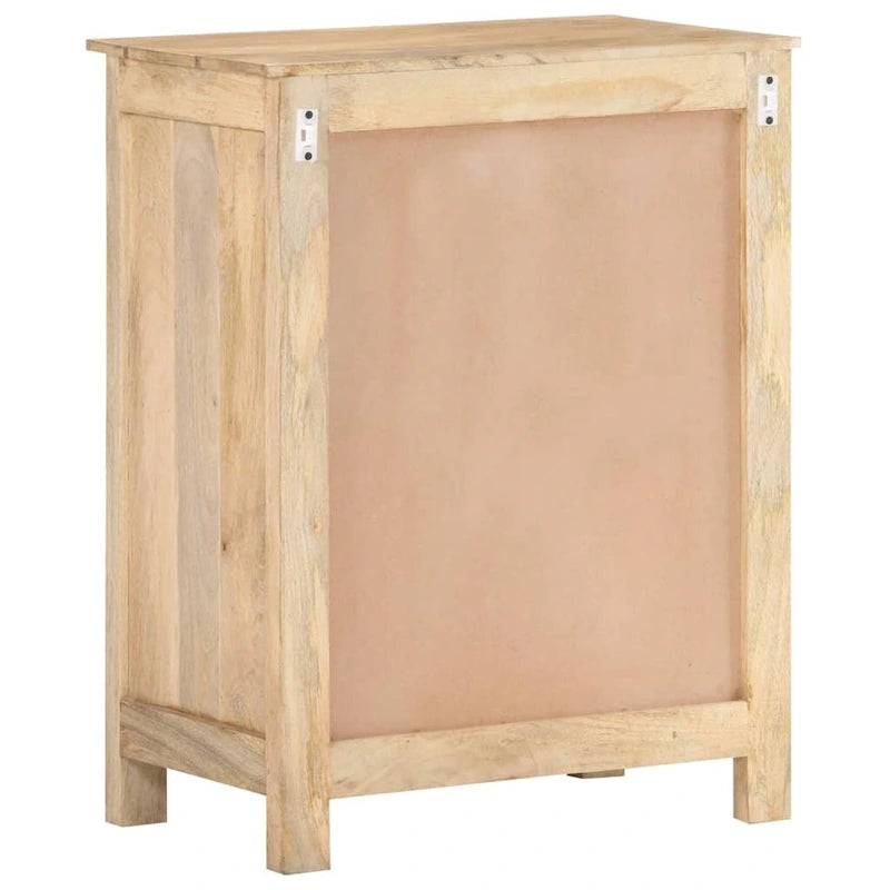 Solid Mango Wood Sideboard 23.6x13.8x29.5