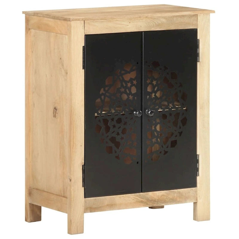 Solid Mango Wood Sideboard 23.6x13.8x29.5