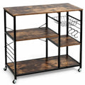 Rolling Industrial Kitchen Storage Shelf