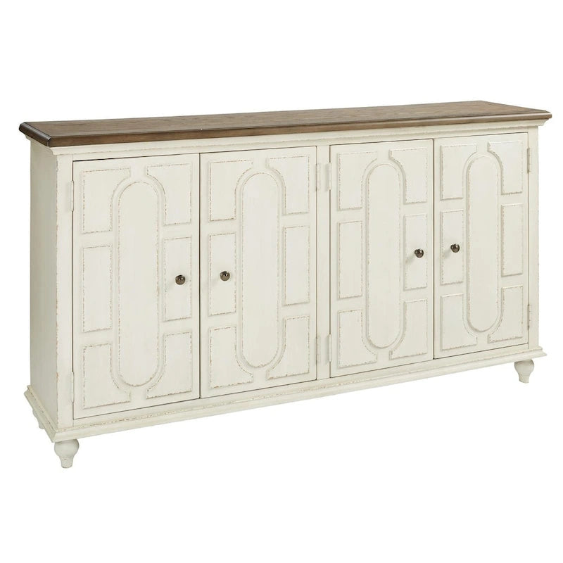 Accent Cabinet - Casual - Antique White