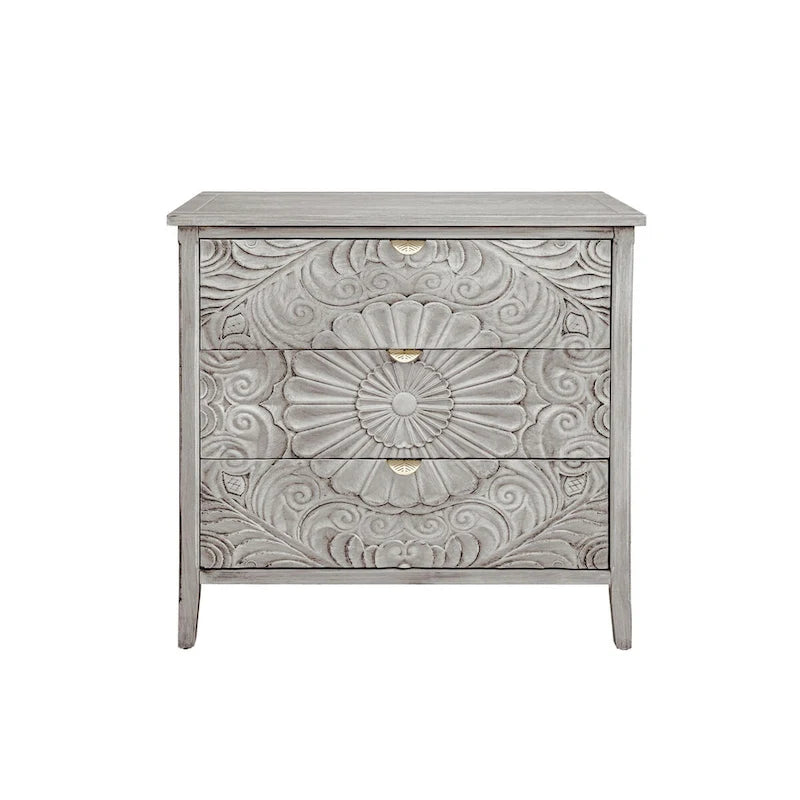 3 Drawer Cabinet, Suitable for Bedroom, Living Room & Study