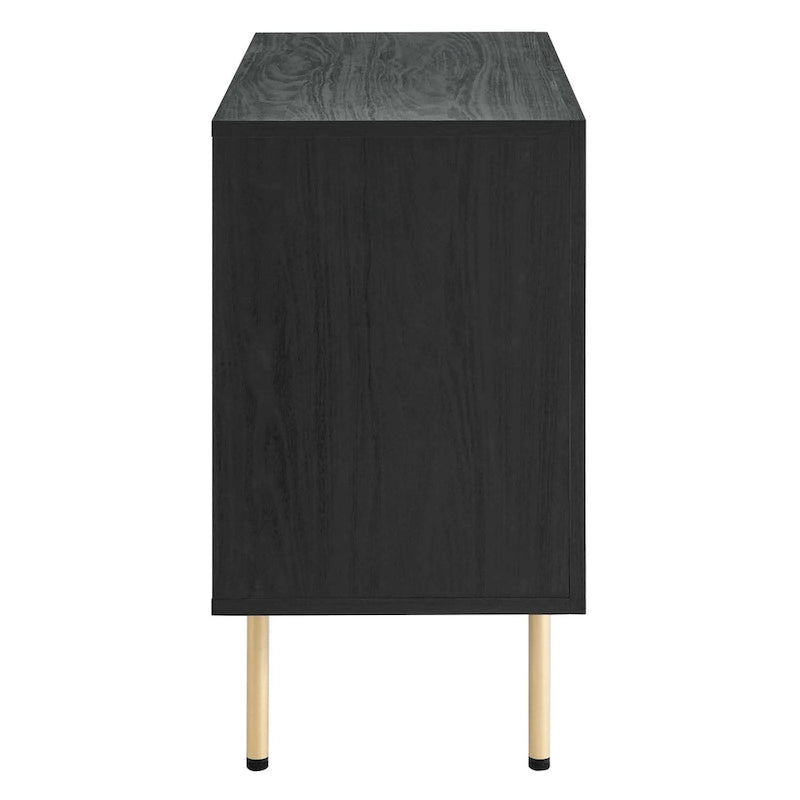 Rattan Accent Cabinet
