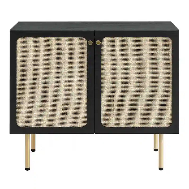 Rattan Accent Cabinet