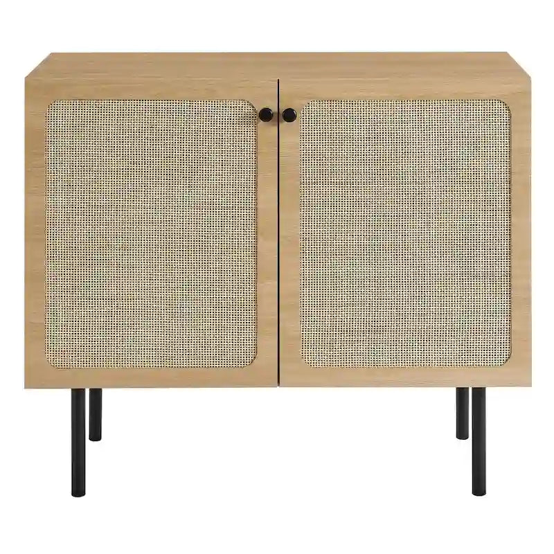 Rattan Accent Cabinet
