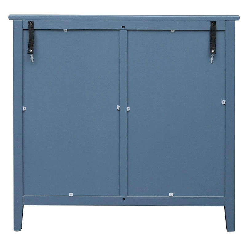 American Style Cabinet with Non-Slip Foot Pads and 3 Drawers