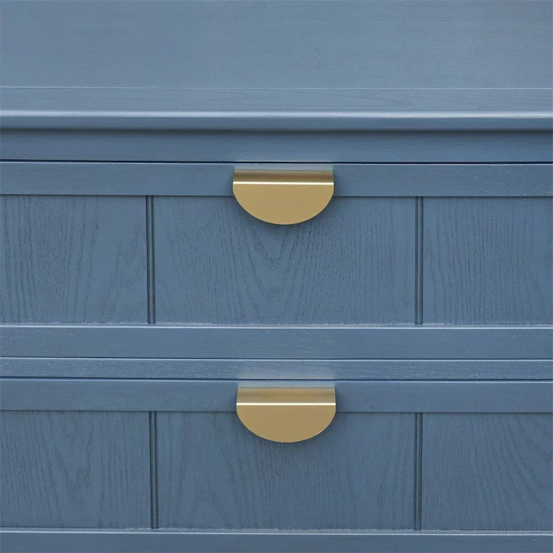 American Style Cabinet with Non-Slip Foot Pads and 3 Drawers