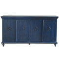 Macao 4 Door Sideboard - Blue - 73