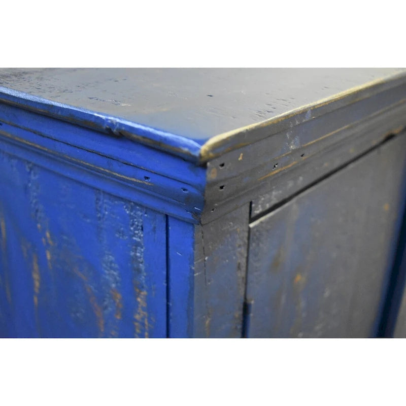 4 Door Sideboard - Blue - 73