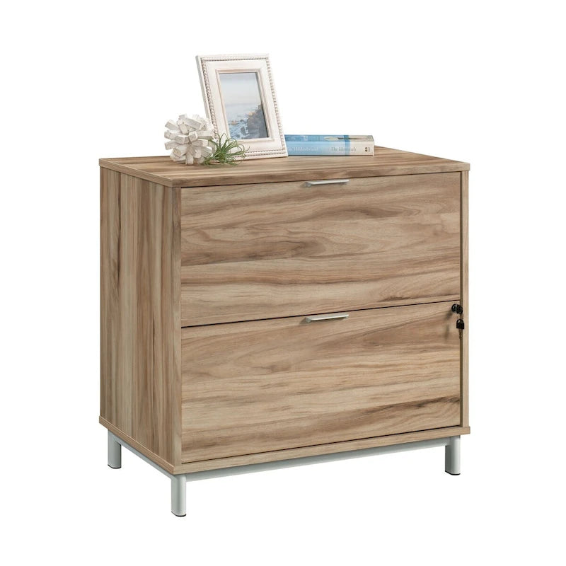 2-Drawer Lateral File Cabinet with Locking Drawer