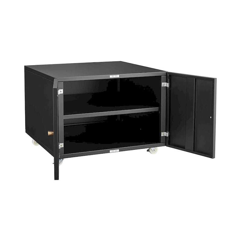 Copier Cabinet 2-Door Steel Mobile Pedestal