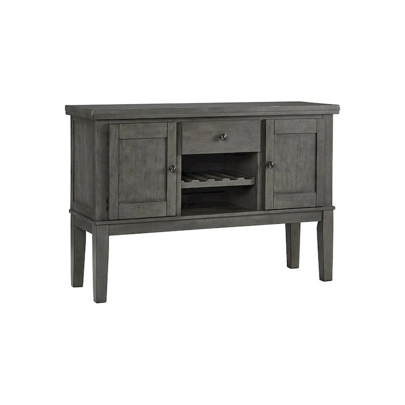 Antique Gray Dining Room Server - 56W x 18D x 39H
