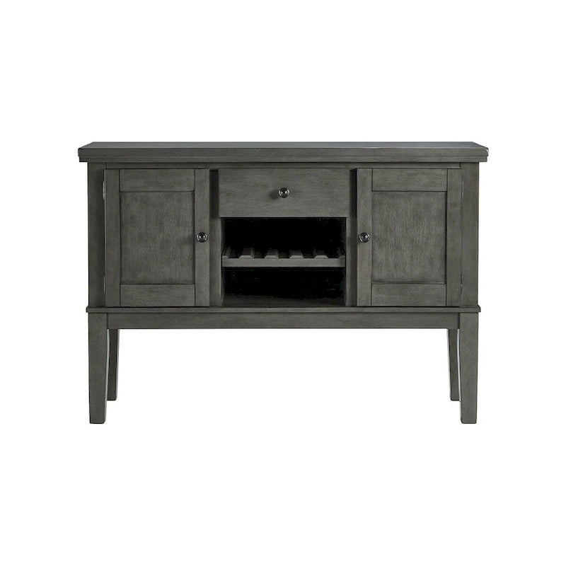 Antique Gray Dining Room Server - 56W x 18D x 39H