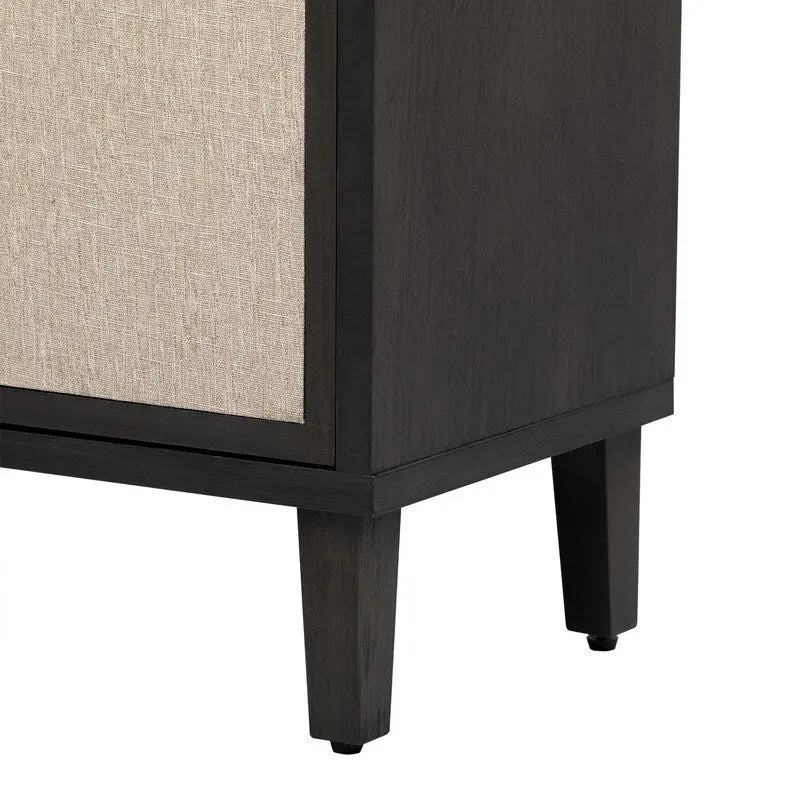 Cabinet with Four Linen Doors – Living Room, Study & Entryway Storage