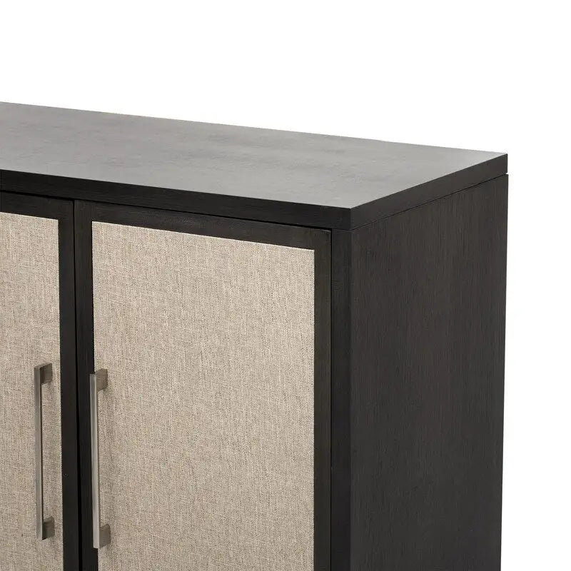 Cabinet with Four Linen Doors – Living Room, Study & Entryway Storage