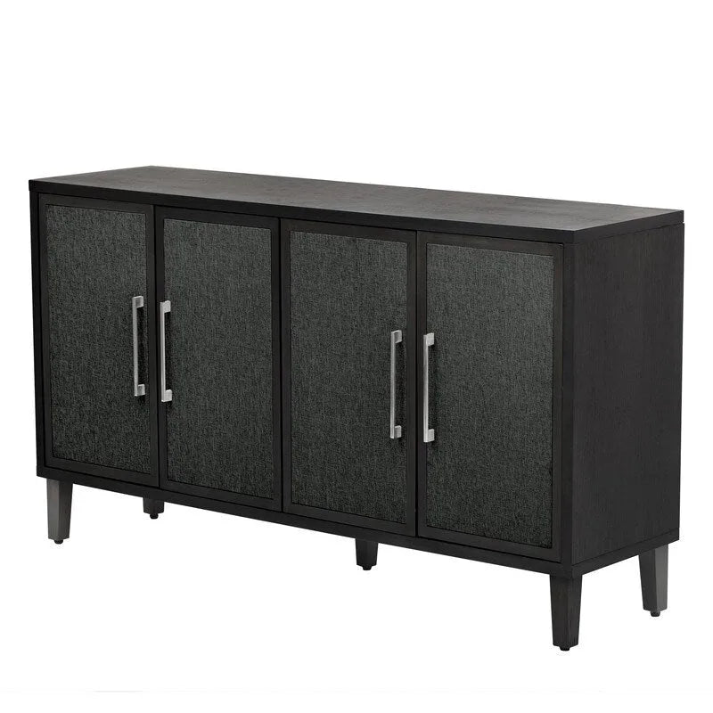 Cabinet with Four Linen Doors – Living Room, Study & Entryway Storage