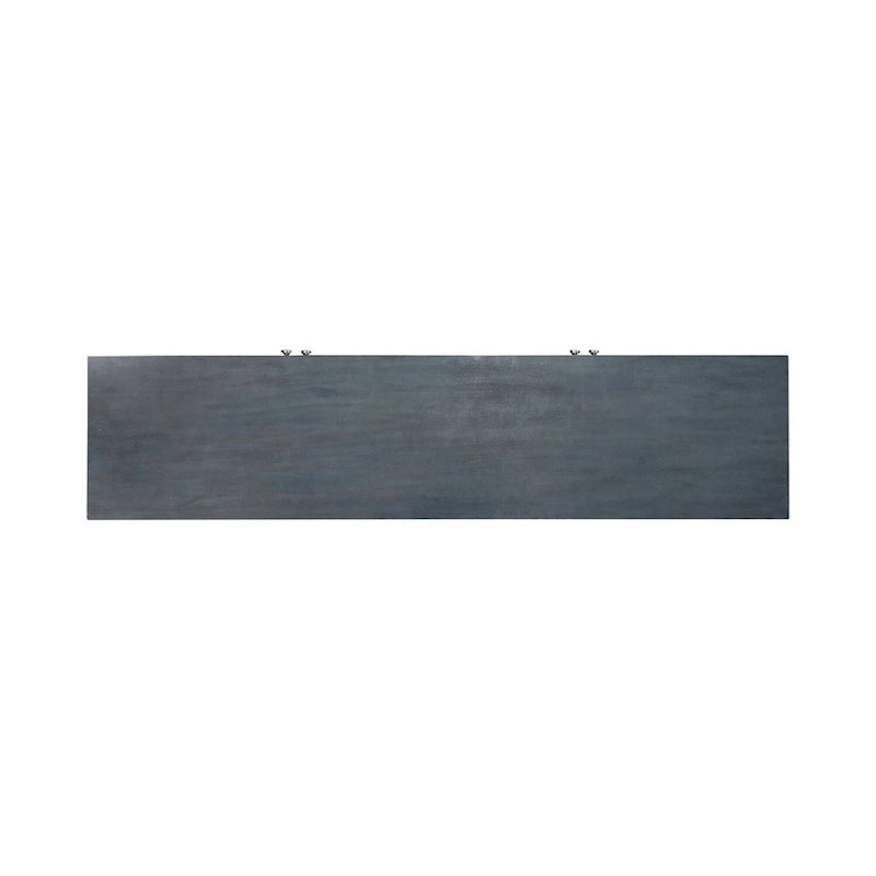 Blue Dusk Four Door Accent Cabinet