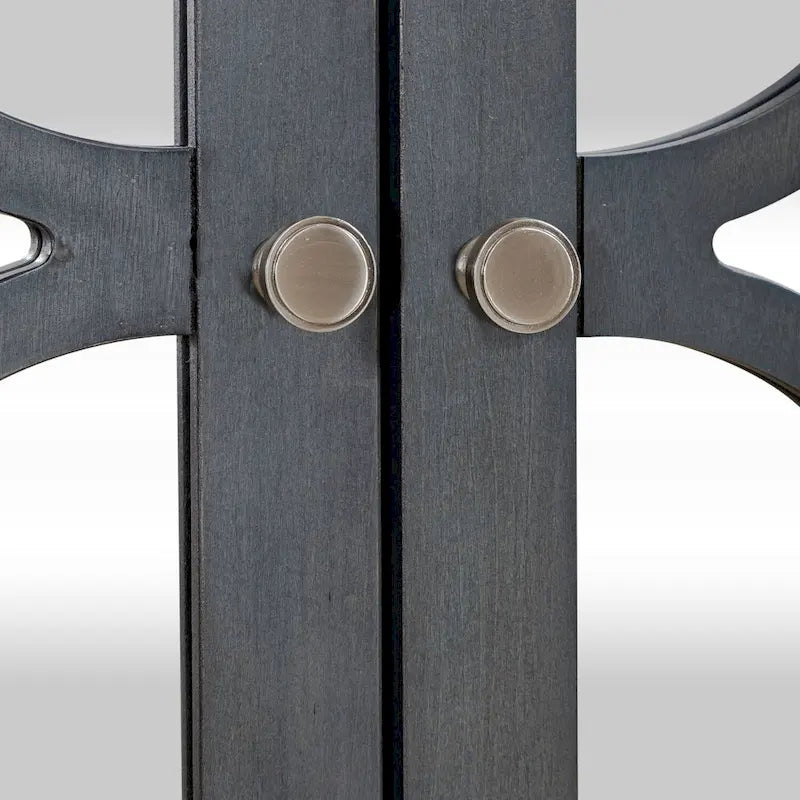 Blue Dusk Four Door Accent Cabinet