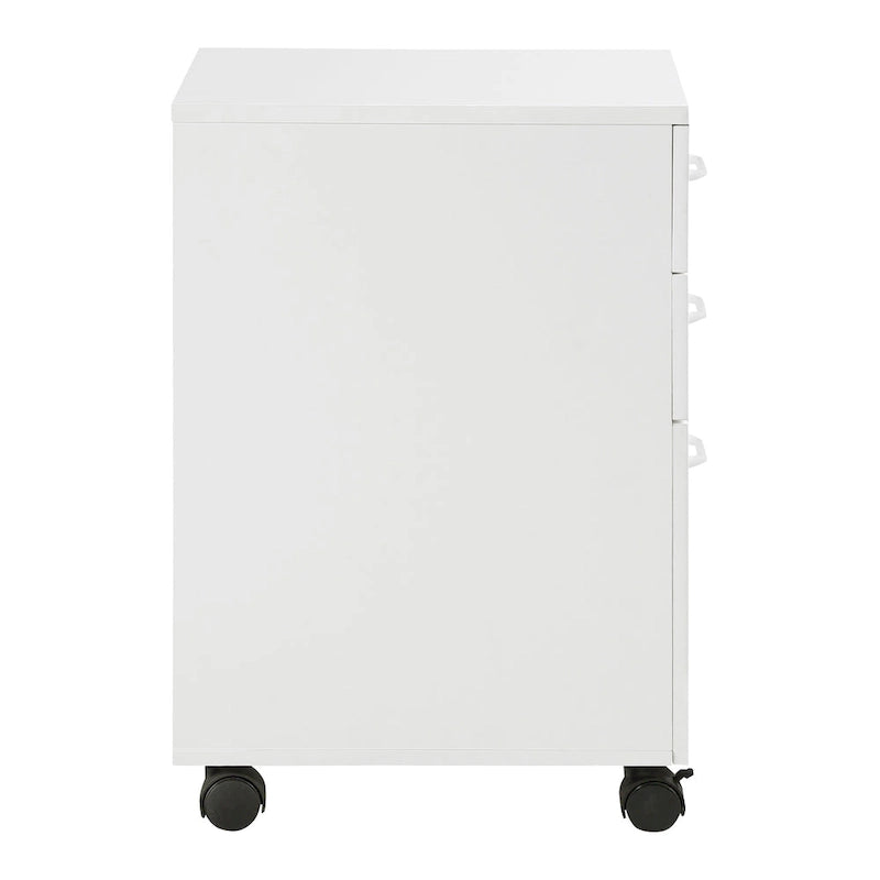 3-Drawer Mobile File Cabinet