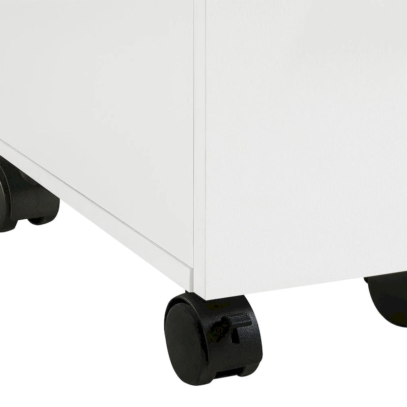 3-Drawer Mobile File Cabinet