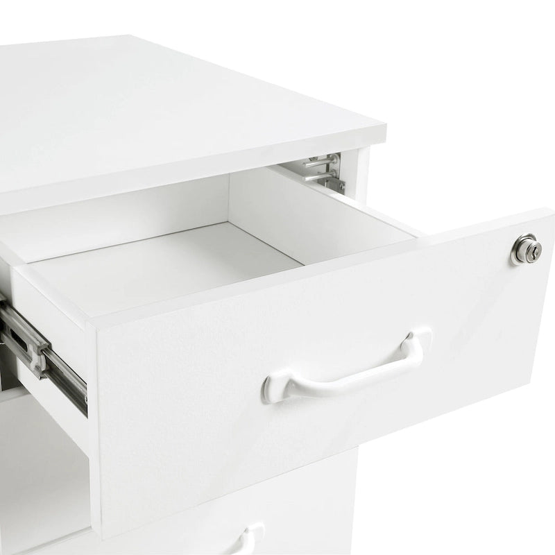 3-Drawer Mobile File Cabinet