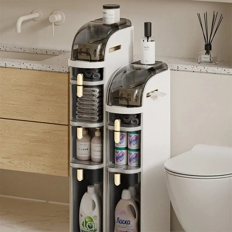 Small Bathroom Storage Cabinet Waterproof