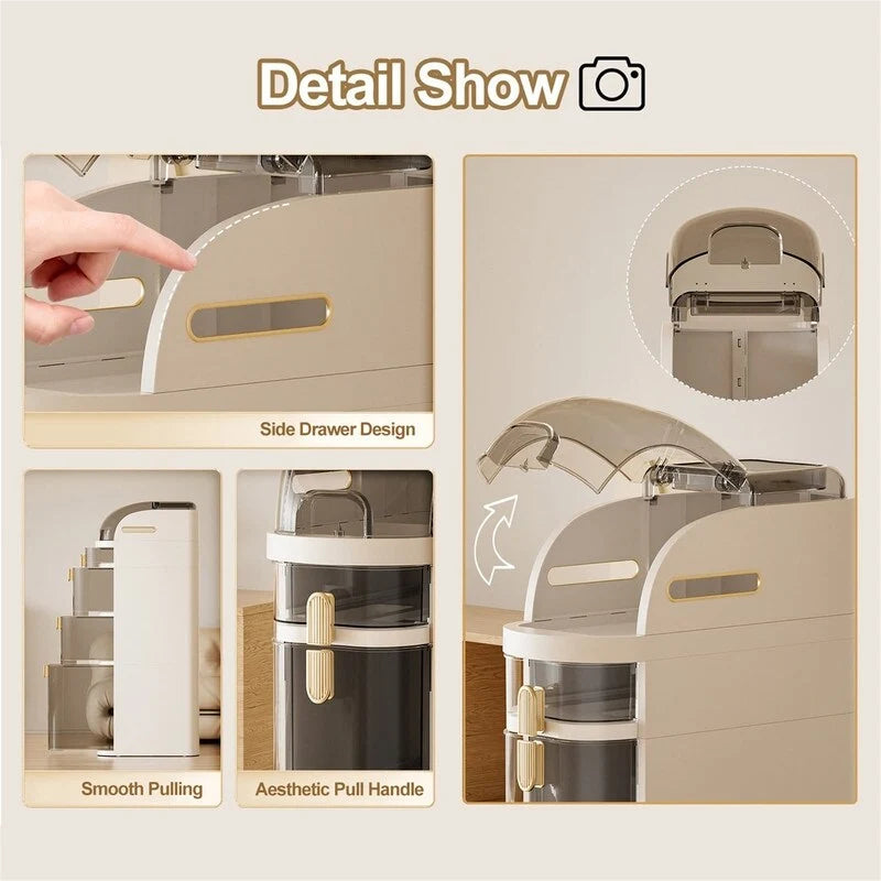 Small Bathroom Storage Cabinet Waterproof