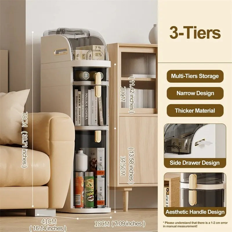 Small Bathroom Storage Cabinet Waterproof