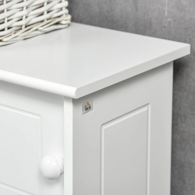Over-the-Toilet Bathroom Storage Cabinet with Adjustable Shelves