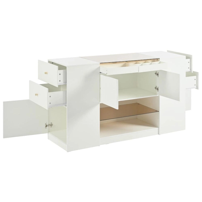 Multi-Functional Vanity Dresser and Storage Cabinet