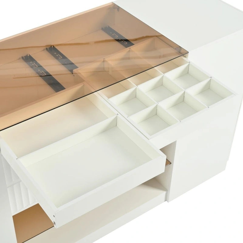 Multi-Functional Vanity Dresser and Storage Cabinet